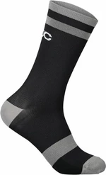 POC Lure MTB Sock Long Uranium Black/Granite Grey M Kerékpáros zoknik