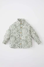 DEFACTO Baby Boy Patterned Flared Poplin Shirt