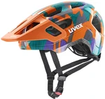 UVEX React Jr. Papaya Camo 52-56 Casco da ciclismo