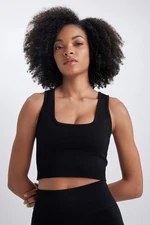 Defacto Fit Crew Neck Sports Bra