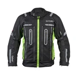 Moto bunda W-TEC Gelnair  černo-zelená  4XL