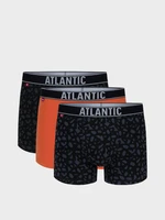 Atlantic Boxerky 3 ks Černá