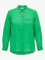 Green women's shirt ONLY CARMAKOMA Joleen - Women's