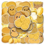 10/50PCS Cute Potato Stickers Kids Cartoon Decals Toys DIY Scrapbook Laptop Stationary Canadian Hairless Sticker