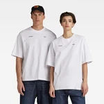 G-STAR T-shirt - Unisex boxes base r t white