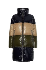 Tommy Hilfiger Jacket - GLOSSY DOWN PUFFER COAT blue