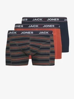 Súprava troch pánskych boxeriek Jack & Jones John