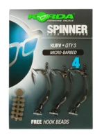 Korda háčky spinner hook sections kurv-velikost 4