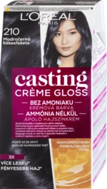 L'ORÉAL PARIS Casting Crème Gloss 210 Modročerná