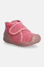 Detské papuče Biomecanics ružová farba, 241150