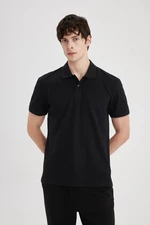 DEFACTO New Regular Fit Short Sleeve Polo Basic T-Shirt