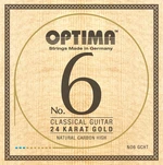 Optima NO6.GCHT No.6 24K Gold High Carbon Corzi de nylon