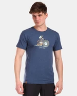 Pánské bavlněné tričko Kilpi VIBE-M Tmavě modrá