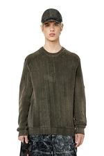 Diesel Sveter - K-ELESTO KNITWEAR sivý