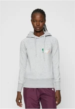 Damen Ladies Kicks Love EMB Hoody Gray