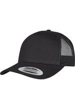 5-Panel Retro Trucker Cap Black