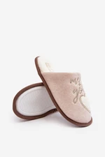 Women's Classic Insulated Slippers Beige Mabira