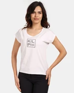 Women's cotton T-shirt Kilpi ROANE-W White