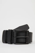 DEFACTO Men's Faux Leather Jean Belt