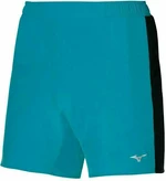 Mizuno Alpha 7.5 Short Algiers Blue/Black XL Běžecké kraťasy