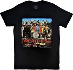 The Beatles Tričko Vintage Sgt Pepper Unisex Black 2XL