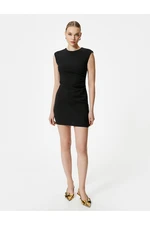 Koton Mini Dress Sleeveless Draped