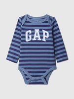 GAP Baby bavlněné body s logem - Kluci