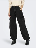 Black Women's Jeans with Jean Pockets ONLY Pernille - Women