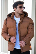 23453 Dewberry Removable Hood Faux Fur Lined Slim fit Jacket-TABA