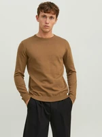 Jack & Jones Basic Svetr Hnědá