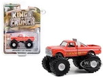 1969 Chevrolet K-20 Monster Truck Orange Red "Big Daddy" "Kings of Crunch" Series 13 1/64 Diecast Model Car by Greenlight