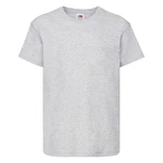 Grey T-shirt for Children Original Fruit of the Loom