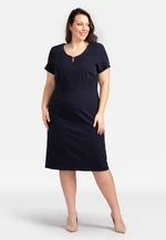 Karko Woman's Dress SC208 Navy Blue