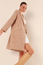 Bigdart 9082 Oversize Cashmere Coat - M. Camel