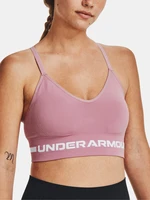 Under Armour Bra UA Seamless Low Long Bra-PNK - Women