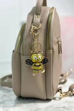 Keychain Bee 2302-1-9 Black + Yellow