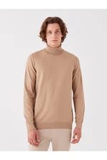 LC Waikiki Turtleneck Long Sleeve Men's Knitwear Sweater