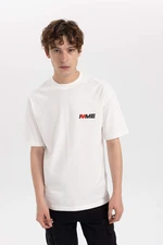 DEFACTO Oversize Fit Crew Neck T-Shirt