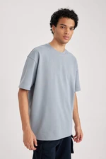 DEFACTO Oversize Fit Crew Neck T-Shirt