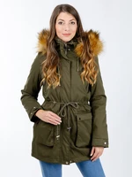 Women's parka GLANO - green