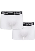 Men's Boxer Shorts Logo 2 Pack White/White