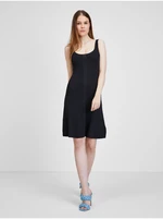 Black women's ribbed dress Guess Lucille