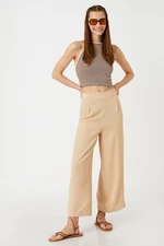 Koton High Waist Culotte Pants