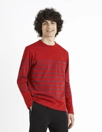 Celio Striped T-shirt Veboxmlr - Men