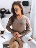 Women's sweater MISTER beige Dstreet