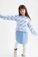 DEFACTO Girl Regular Fit Crew Neck Pullover