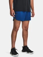 Modré sportovní kraťasy Under Armour UA Peak Woven Shorts