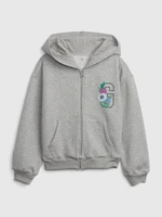 GAP Kids Sweatshirt with Floral Logo - Girls