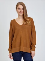 Brown Light Sweater ONLY Clara - Women