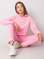 RUE PARIS Pink Casual Set